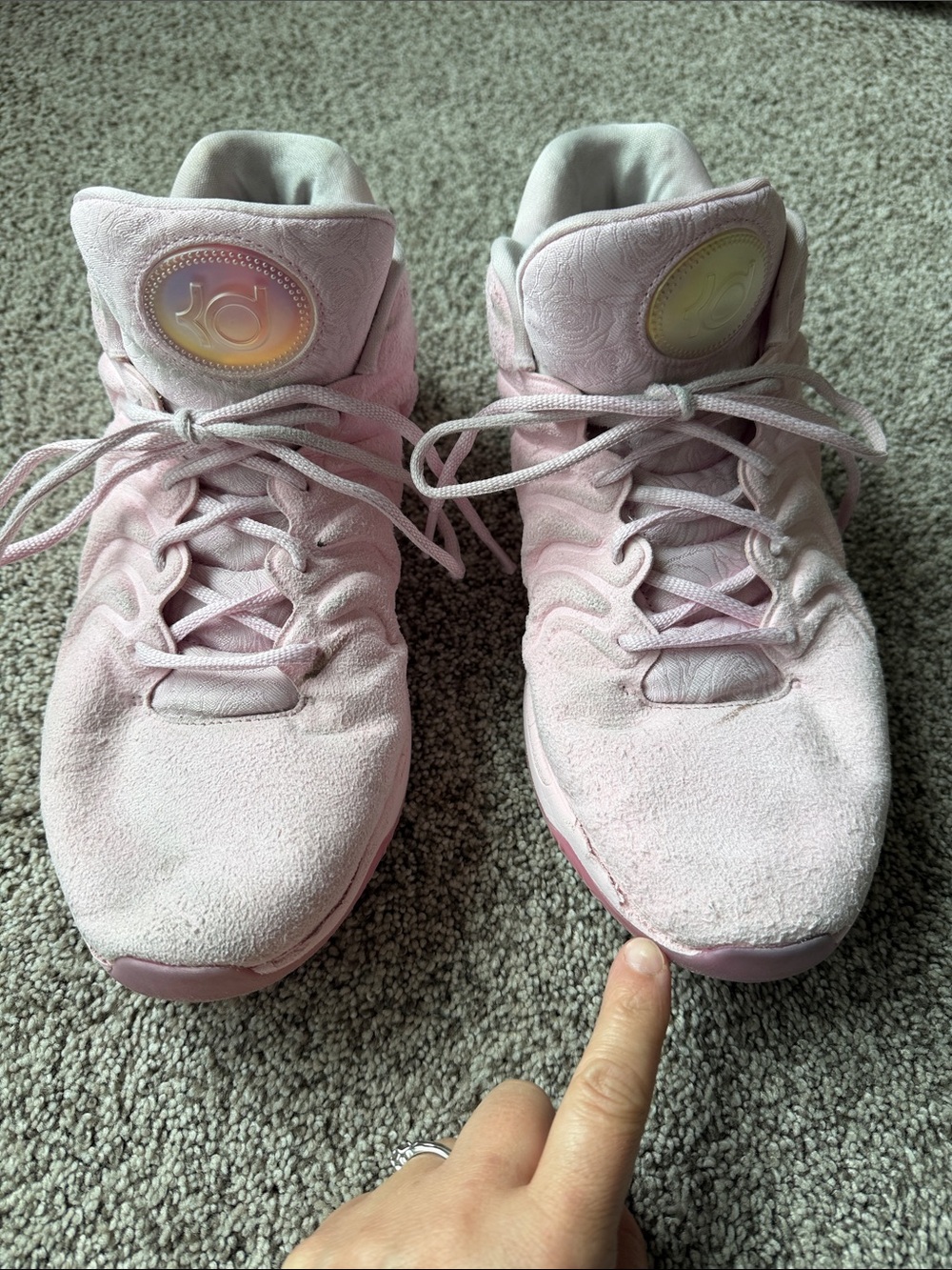 LAST CALL !!! NIKE Men's KD 17 NRG Aunt Pearl Basketball Shoes Size 11.5 - Picture 2 of 15